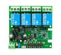 NONDK Módulo Controlador Inteligente con Interruptor y Wifi de 4 Canales, Relé, CA 85-250 V, USB 5 V, Control Remoto