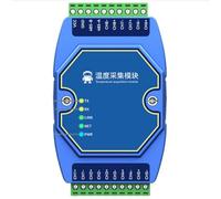 NONDK Módulo de Adquisición de Temperatura de 8 Vías Modbus RS485 PT100 RTD Gateway Watchdog Industrial