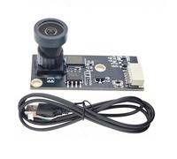 NONDK Módulo de Cámara USB de 1920 X 1080 para Rostro Humano, 2 MP, 1080P, Enfoque Fijo, 130 Grados, Unidad Libre, USB 2.0, UVC, OTG para Linux