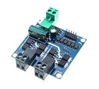 NONDK Módulo de Control de Motor DC Dual 7A 160W, Positivo y Negativo, Velocidad PWM, Lógica L298, Industrial.