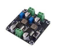 NONDK Módulo de Fuente de Alimentación Conmutada Reductora de Voltaje CC-CC de Doble Canal con Salida Ajustable de 5 V, 12 V, 24 V y 5 A.