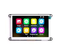 NONDK Módulo de Placa de Desarrollo ESP32S3 con Pantalla IPS de 4,3 Pulgadas, 480 X 272 LCD, 8 MB de PSRAM, 4 MB de Memoria Flash, WiFi y Bluetooth para Programación LVGL.