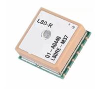 NONDK Módulo GPS L80 L80-R L80RE-M37 con Antena de Incorporada Módulo GPS Pot Ultracompacto con en la Parte Superior