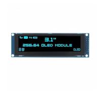 NONDK Módulo Gráfico LCD con Controlador SSD1322, Pantalla OLED de 3,12 Pulgadas, 256 X 64, Pin de Soldadura Paralelo/SPI para /C51, Color
