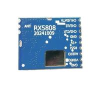NONDK Módulo Receptor de Audio y Vídeo Inalámbrico RX5808 de 5,8 GHz, Módulo Receptor de Audio y Vídeo de 8 Canales, Modo SPI