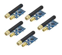 NONDK Módulo Transceptor de Radiofrecuencia CC1101 de 5 Piezas con Interfaz SMA, Módulo Transceptor Inalámbrico para 433MHZ, Mejora la Señal.