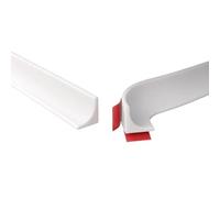 NONDK Moldura Decorativa Flexible de 40 Pies, Moldura de Zócalo de Silicona Autoadhesiva, Moldura de Esquina de Pared Autoadhesiva