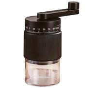NONDK Molinillo de Café Manual con 35 Velocidades Ajustables, Portátil, con Manivela, Apto para Espresso A