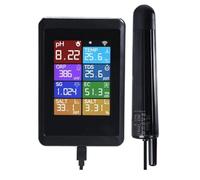NONDK Monitor de Calidad de Agua Inteligente Tuya WiFi 8 en Detector de TDS, PH y Temperatura en Tiempo Real, Control Remoto por App para Acuario, Piscina y Pecera.