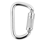NONDK Mosquetón de Bloqueo Automático 45kN, Mosquetón de Escalada para Escalada en, Rapel y Trabajo Aéreo.
