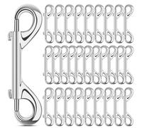 NONDK Mosquetones Extragrandes de Doble Extremo de 3,5 Pulgadas con Capacidad de Carga de 110 Lb y Hebillas de Aleación de Zinc para Gatillo de Alta Resistencia.