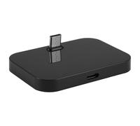 NONDK Móvil Estación de Acoplamiento de Carga del Teléfono Móvil Tipo-C Cargador Soporte del Soporte Teléfono Móvil USB-C Negro