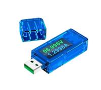 NONDK Multímetro AT25 AT25 Medidor USB 2.0 de 5 Dígitos 30V 5A Probador Pantalla Digital de 5 Dígitos Temperatura, Voltaje, Corriente, Capacidad