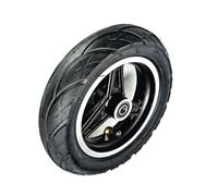NONDK Neumático de Vacío de 9 Pulgadas 9x3.00-6 Neumático Sin Cámara con Buje para Scooter Eléctrico Diámetro Interior 12 Mm.