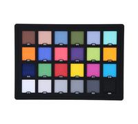 NONDK Nueva Tarjeta de Prueba de 24 Colores para una Corrección de Color Digital Superior. Uso para el Equilibrio de Color en la de Colores de Fotografías.