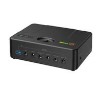 NONDK Nuevas Fuentes de Alimentación UPS de Alimentación Ininterrumpida Puerto de Salida USB 5V2A para Módem/Enrutador Confiable 24000mah Enchufe Europeo