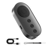 NONDK Obturador Remoto para Cámara Bluetooth con Zoom e Interruptor de Cámara Frontal/Trasera, Control Remoto de Video, Control de Cámara con Selfie.