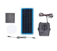 NONDK Panel Calefactor Solar para Coche de 30 W, Descongelador de Invierno, Ventilador, Calentador para Casa de Mascotas, Calentador Portátil con Velocidad del Viento Natural.