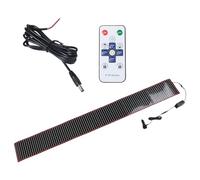 NONDK Panel de Píxeles de Matriz LED con Forma de Ojo de para Camión, Iluminación Suave y Plegable, Tablero de Texto con Desplazamiento de Grafiti, para Parabrisas de 59 Pulgadas