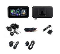NONDK Pantalla de Navegación Digital Portátil para Tablero de Motocicleta de 6,25 Pulgadas con CarPlay Inalámbrico para Android Auto.