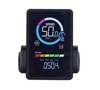 NONDK Pantalla LCD Colorida para Bicicleta EléCtrica M7C-2 De 24 V-60 V con Enchufe De ConexióN A Prueba De Agua Y USB UART,B