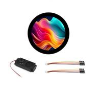 NONDK Pantalla Táctil Redonda de 3,4 Pulgadas con Resolución IPS de 800 X 800, Multitáctil de 10 Puntos y Compatible con Interacción de Voz con AI.