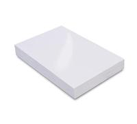 NONDK Papel Fotográfico Brillante de una Cara A4 115gsm para Impresora de Inyección de Tinta