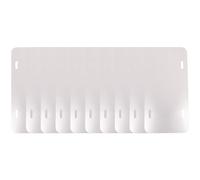 NONDK Paquete de 10 Placas de SublimacióN en de 6 Pulgadas X 3 Pulgadas, Transferencia TéRmica de, Imagen de Bricolaje, Etiqueta de Placa de MatríCula de Aluminio