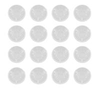 NONDK Paquete de 16 Tapas de Pedal de Efecto de Guitarra Estilo Transparente Tapa de ProteccióN para Tapa de Clavo de Pie para Pedal de Efecto de Guitarra