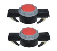 NONDK Paquete de 2 Soportes Universales para Candados de Portaequipajes de Techo para Coche, de Montaje Rápido y Ajustables Mighty Clips