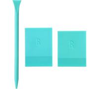 NONDK Paquete de 3 Mini Espátulas de Goma - Optimizadas para Usar con Plantillas y Transferencias con Respaldo de - Mini Espátula