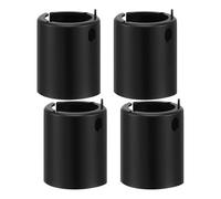 NONDK Paquete de 4 Bujes Giratorios para Asientos de, Manguito Giratorio para Asientos de, Buje para Pedestal de Asiento de, Manguito para Poste de Pedestal Marino