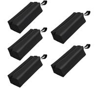 NONDK Paquete de 5 Bolsas de Herramientas PequeñAs, Bolsa de Herramientas Multiusos, Bolsa con Cremallera de Fondo Plano, Bolsa de Herramientas de Lona Oxford Impermeable