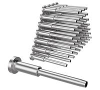 NONDK Paquete de 50 Kit de Barandilla de Cable, Receptor de Acero Inoxidable T316 de 1/8 Pulgadas y Extremo de Perno Estampado para Barandilla de Cable