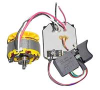 NONDK Para Llave Eléctrica 2106 con Motor Sin Escobillas 4815 de 18 V-20 V, Alta Velocidad y Potencia.