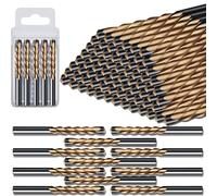 NONDK Para Usar con Sierras Espirales para Puertas, 50 Brocas de Corte para Paneles de Yeso, Brocas de 1/8 de Pulgada para Paneles de Yeso, Broca de Punta Guía para Paneles de Yeso.