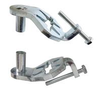 NONDK Pasadores de Bisagra para Portón con Poste en T, 1,6 cm (5/8 Pulgadas), Paquete de 2, Colgadores Metálicos para Portón de Cerca, para Granjas y Jardines.