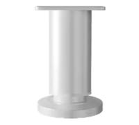 NONDK Patas de Metal Ajustables en para Soporte de Muebles, Ideales para Cama, Sofá, Armario o Mesa de Sofá, Color, 8-12 Cm