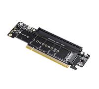 NONDK PCIE 4.0 Channel Splitter Expansion Riser Card 8+4+4Hyper Ultra Quad VROC M.2 NVMe Port Expansion Riser Card