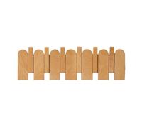 NONDK Perchero de Madera Montado en la Pared con Gancho Oculto, Colgador de Ropa, Sombrero, Llaves, Armario para Muebles de Sala de Estar B