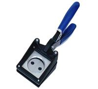 NONDK Perforadora y Troqueladora Circular Manual de Mano de 44 mm, Cortadora de Fotografías, Perforadora y Troqueladora