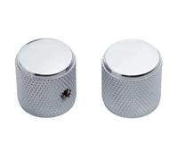 NONDK Perillas de Guitarra Cromadas para Guitarra Eléctrica o Bajo Estilo FD TL, Diámetro Interior de 6 Mm.