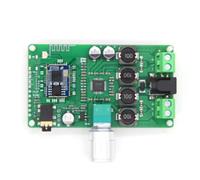 NONDK Placa Amplificadora de Potencia APTXHD con Entrada Auxiliar y Botón de Decodificación Sin Pérdida LDAC Bluetooth 5.1 QCC5125, 10 W y 20 W, A
