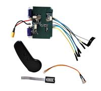 NONDK Placa Base con Controlador Dual, 12S, 48V, Longboard, 2 Unidades, ESC, Velocidad, Control Remoto y Pantalla de Potencia, Accesorios para Bricolaje.