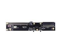NONDK Placa Base de Gráficos OCuLink PCL5.0 EGPU Placa Adaptadora OCuLink de 2 Puertos PCL5.0