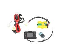 NONDK Placa Base del Controlador del Arnés de Cables del Interruptor de Control del Calentador de Aire del Coche Universal de 12 V con Pantalla LCD
