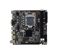 NONDK Placa Base H81S LGA1150 Chipset B85 M.2 NVME HD+VGA DDR3 Soporte Máximo de 2X 8GB RAM Placa Base ITX para PC