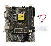 NONDK Placa Base HNB85 de Escritorio LGA1150 DDR3 HD+VG DVI Ethernet Gigabit M.2 NVME PCI Express 16X Placa Base HNB85
