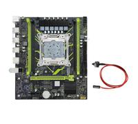 NONDK Placa Base X99 DDR4 LGA2011, Chipset X99 P4 H55, Gigabit Ethernet, Placa Base de Escritorio X99 con Ranuras M.2 NVME/NGFF