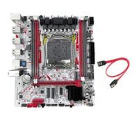 NONDK Placa Base X99 X99G757 para Juegos de Escritorio Placa Base LGA 2011-3 DDR3 Chip HM55 Soporte para CPU E5 2666/2673/2676/2678/2696 V3